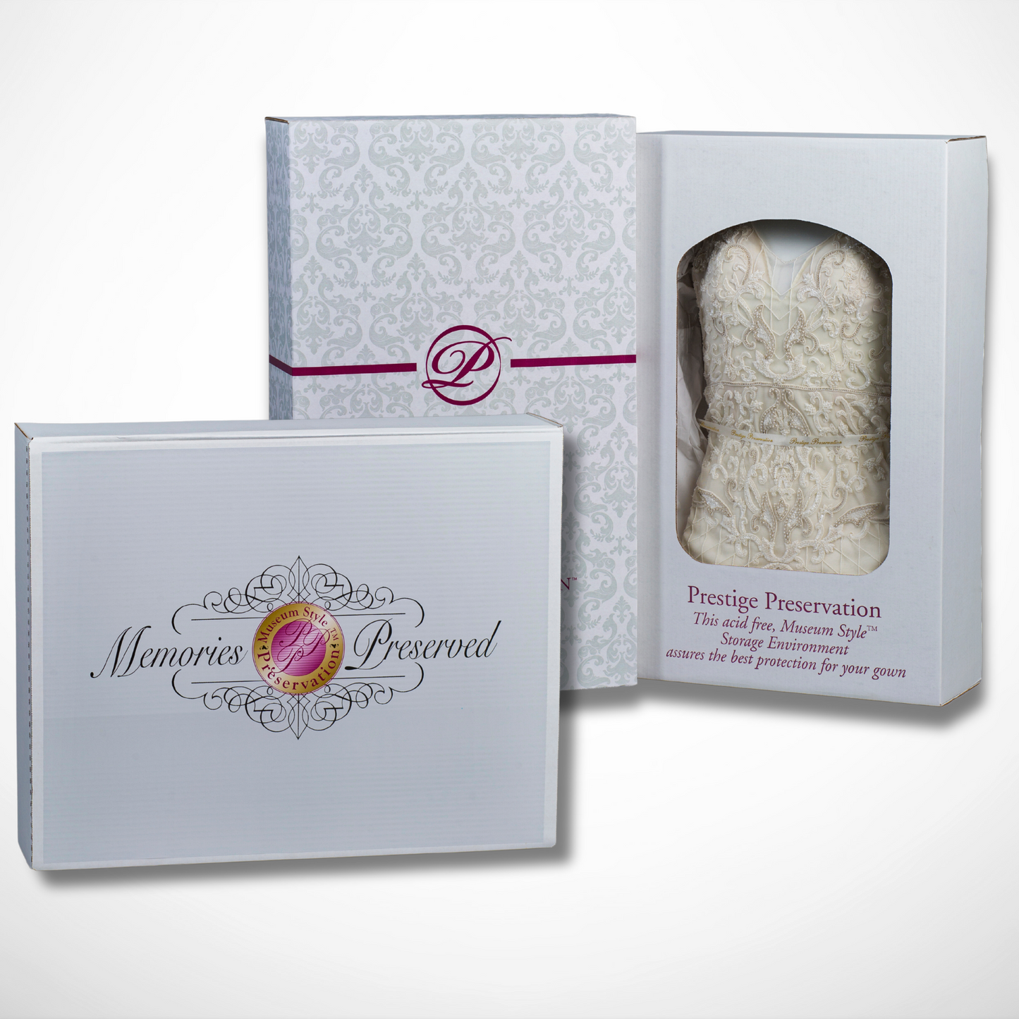 Memory Box, and Wedding dress cleaning and preservation | happilyeverafterpreservation.com