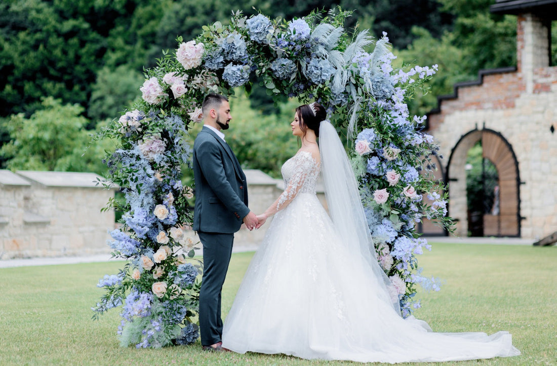 How to Clean a Muddy Wedding Dress After an Outdoor Wedding