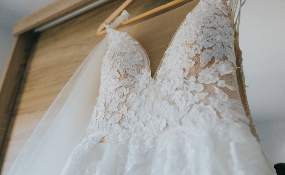 Parts of a Wedding Dress Most at Risk Without Preservation