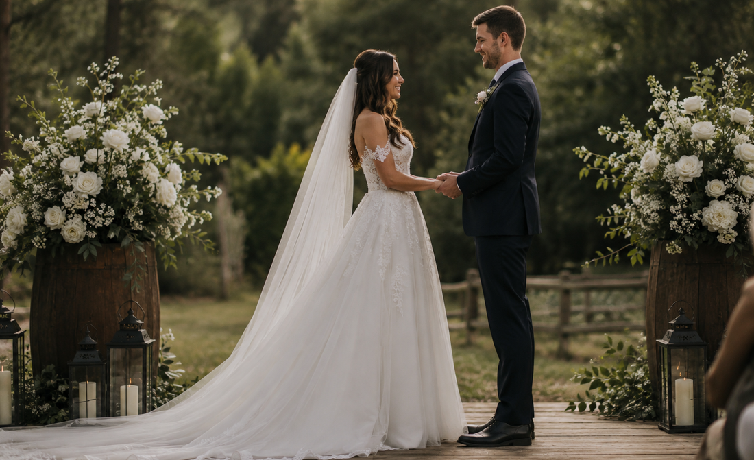 How to Preserve Wedding Dresses with Long Trains