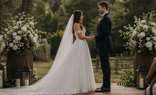 How to Preserve Wedding Dresses with Long Trains