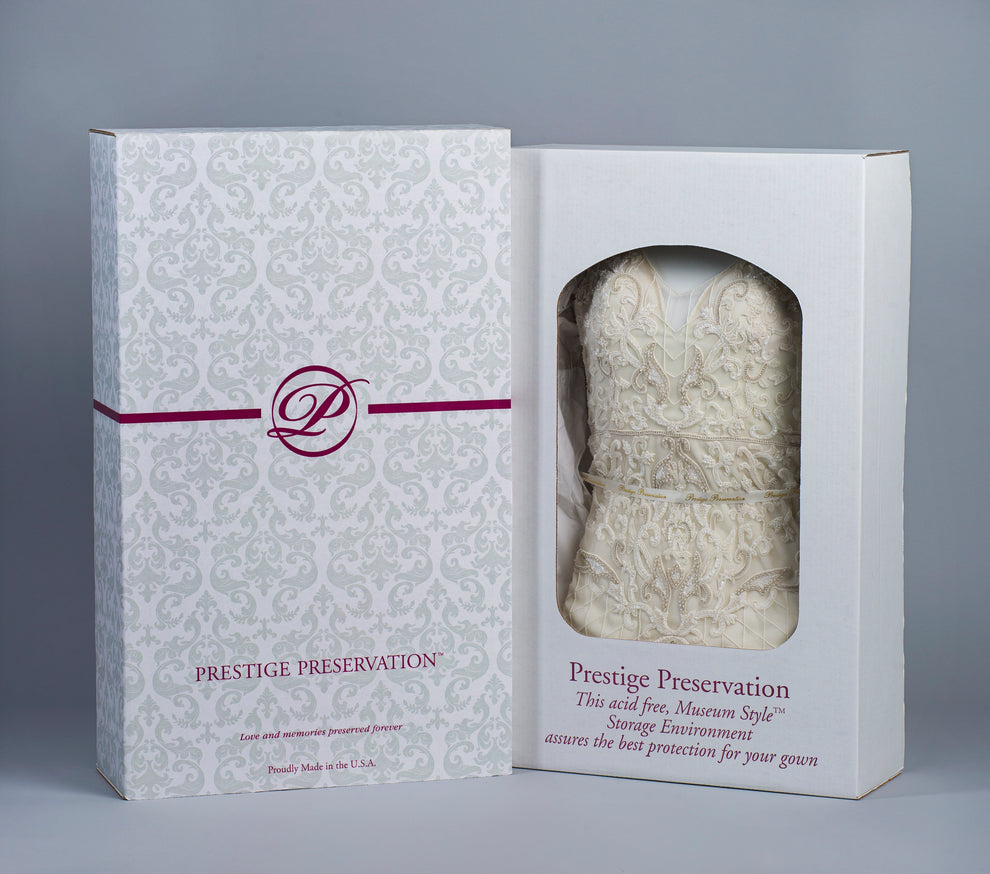 Wedding Dress Cleaning + Preservation Happily Ever After Preservation